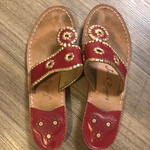Garnet and Gold Jack Rogers